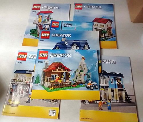 Lego creator book - lotto, 7