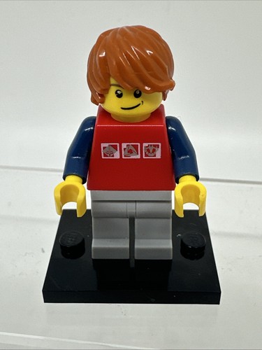 Lego city minifigure ragazzo - minifigure,