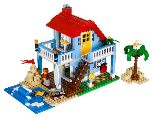 Lego creator casa sul mare - lego, creator: