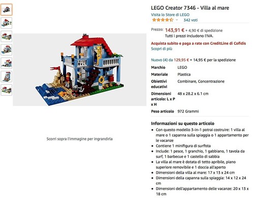 Lego creator 7346 casa - -,