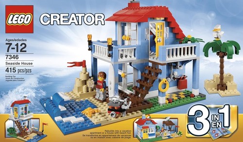 Lego creator casa sul mare - casa,