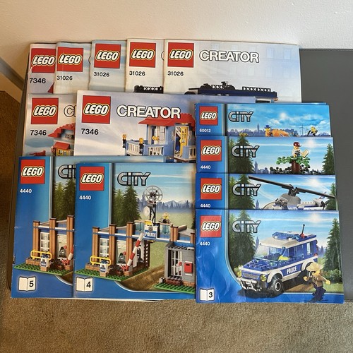 Lotto manuali lego - lotto, city